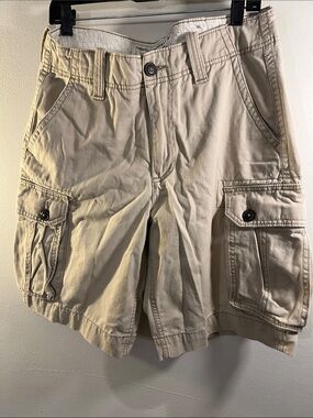 American Eagle Outfitters Beige Cargo Shorts